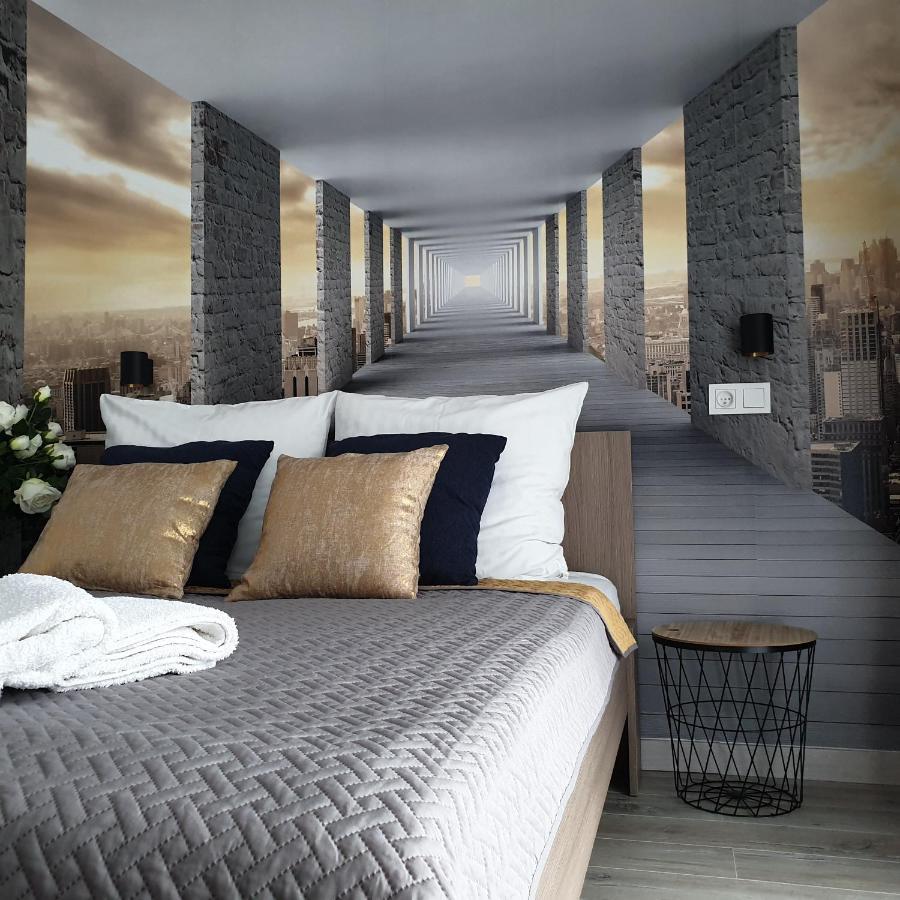 Q Apart Silver -Klimatyzowane Studio Przy Manufakturze Z Garazem Gratis, Fv Lodź Bagian luar foto