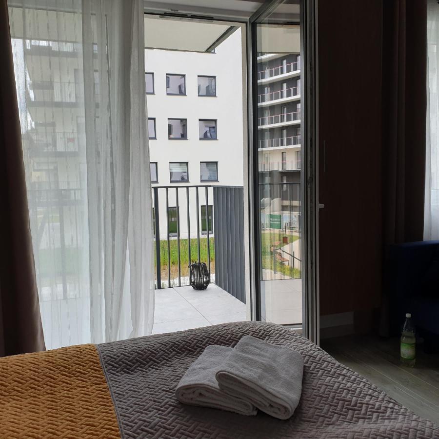 Q Apart Silver -Klimatyzowane Studio Przy Manufakturze Z Garazem Gratis, Fv Lodź Bagian luar foto