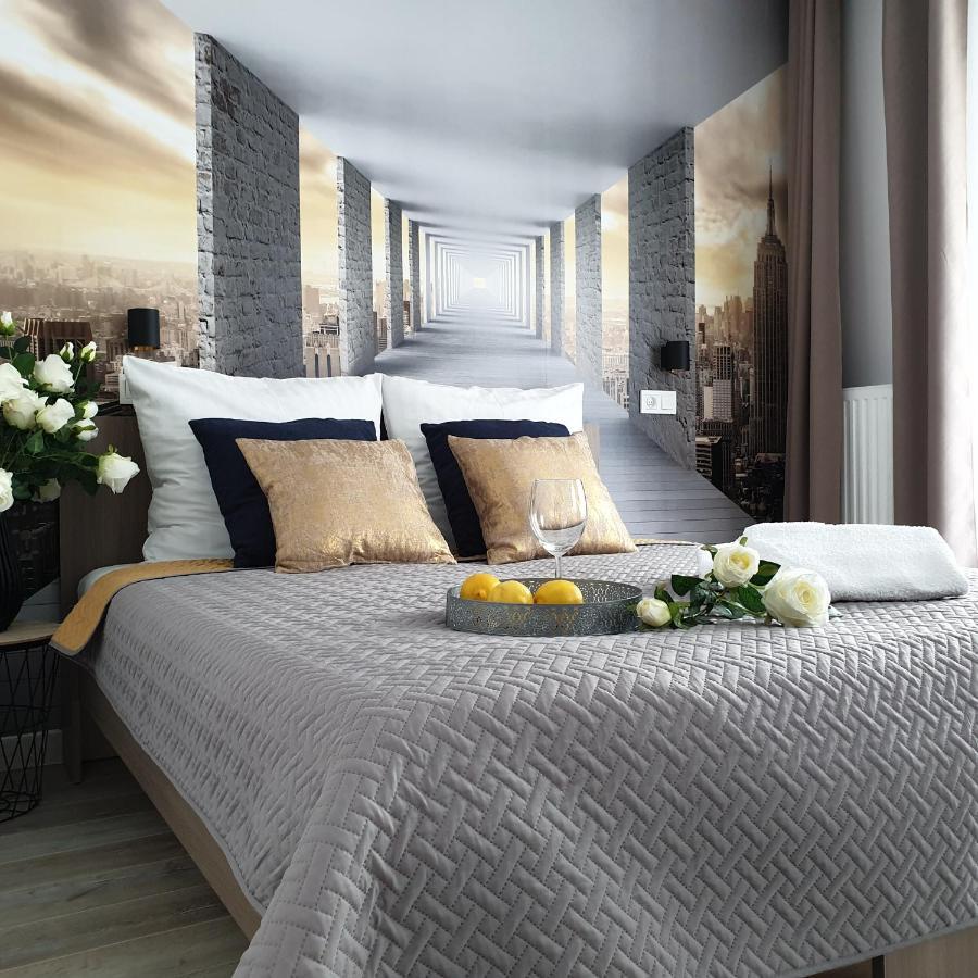 Q Apart Silver -Klimatyzowane Studio Przy Manufakturze Z Garazem Gratis, Fv Lodź Bagian luar foto