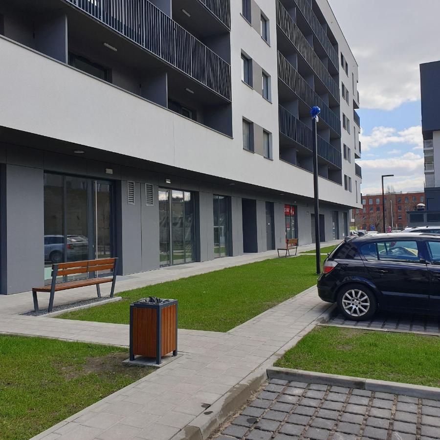 Q Apart Silver -Klimatyzowane Studio Przy Manufakturze Z Garazem Gratis, Fv Lodź Bagian luar foto