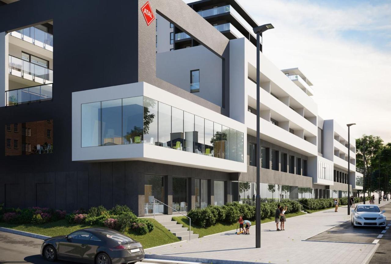 Q Apart Silver -Klimatyzowane Studio Przy Manufakturze Z Garazem Gratis, Fv Lodź Bagian luar foto